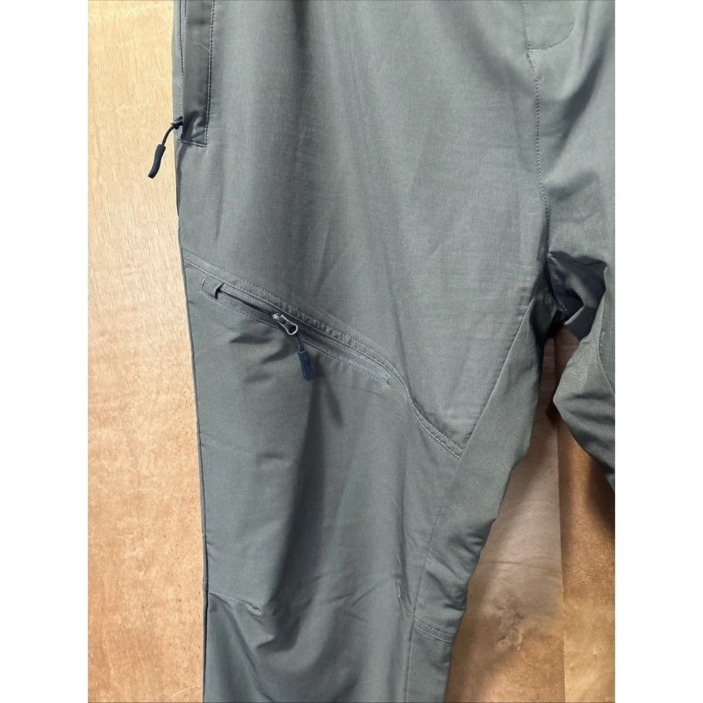 Nailiko Men's 2X Hiking Pants Olive Green Mid Weight Quick Dry